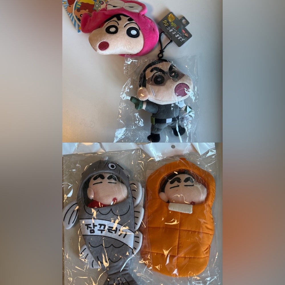 Crayon Shin Chan Plush bundle